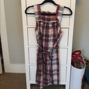 Universal Thread Red and Blue Plaid Dress